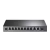 TP-Link TL-SG1210MP sieťový switch neupravovateľný Gigabit Ethernet (10/100/1000) Power over Ethernet (PoE) čierny
