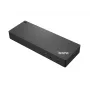 Lenovo 40B00300EU dokovacia stanica/portový replikátor pre notebook káblová Thunderbolt 4 čierna, červená