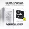 PC skriňa Corsair 7000D AIRFLOW Full Tower biela