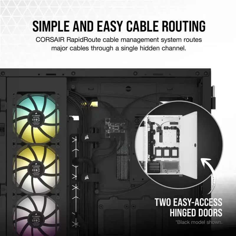 PC skriňa Corsair 7000D AIRFLOW Full Tower biela
