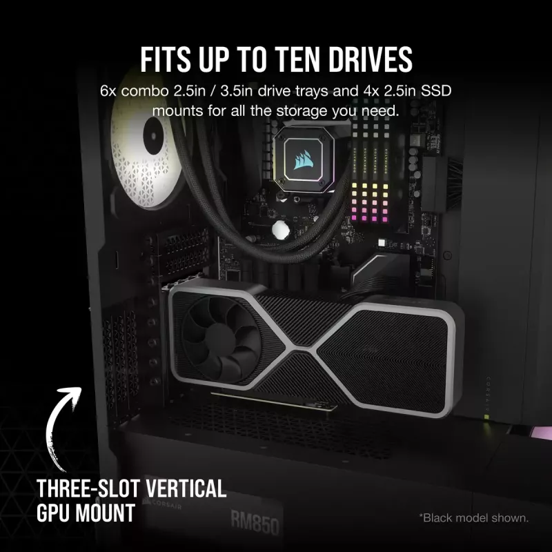 PC skriňa Corsair 7000D AIRFLOW Full Tower biela