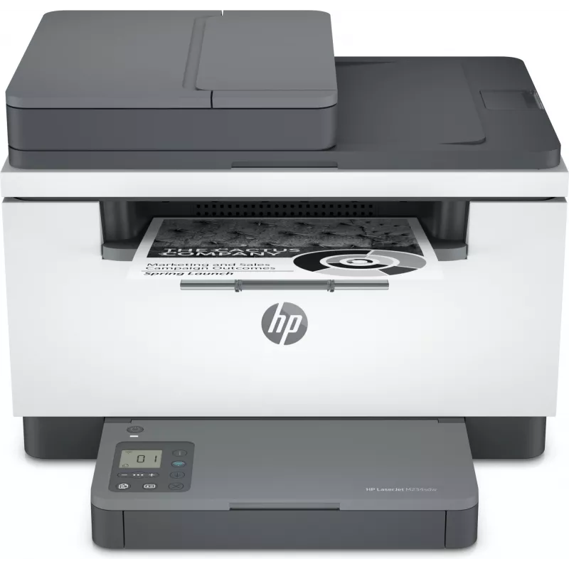 Multifunkčná laserová tlačiareň HP LaserJet MFP M234sdw — mono A4, 29 str./min, duplex, Wi‑Fi, Ethernet