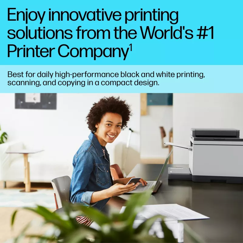 Multifunkčná laserová tlačiareň HP LaserJet MFP M234sdw — mono A4, 29 str./min, duplex, Wi‑Fi, Ethernet