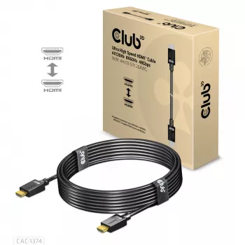 CLUB3D Ultra High Speed HDMI™ 4K120Hz, 8K60Hz kábel 48Gbps M/M 4 m/13,12ft 26AWG