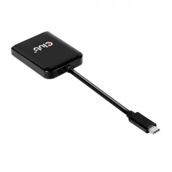 CLUB3D USB3.2 Gen2 Type-C (DP™ Alt-Mode) na DisplayPort™ dvojmonitorový 4K60Hz M/F MST hub