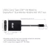 CLUB3D USB3.2 Gen2 Type-C (DP™ Alt-Mode) na DisplayPort™ dvojmonitorový 4K60Hz M/F MST hub