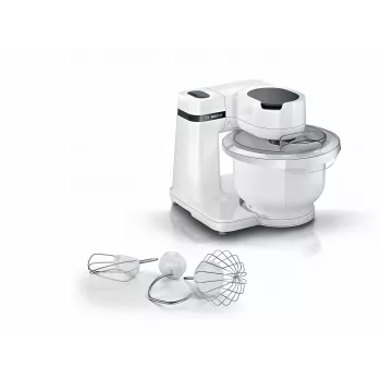 Kuchynský robot Bosch Serie 2 MUMS2AW00 — 700 W, 3,8-L misa, 4 rýchlosti, biela