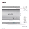 CLUB3D certifikovaný Thunderbolt™4 prenosný 5-in-1 hub so Smart Power
