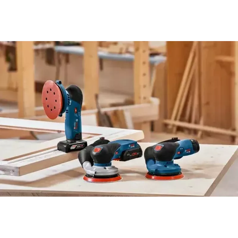 Bosch GEX 18V-125 Professional excentrická brúska 10000 ot/min 20000 OPM čierna, modrá, sivá, červená