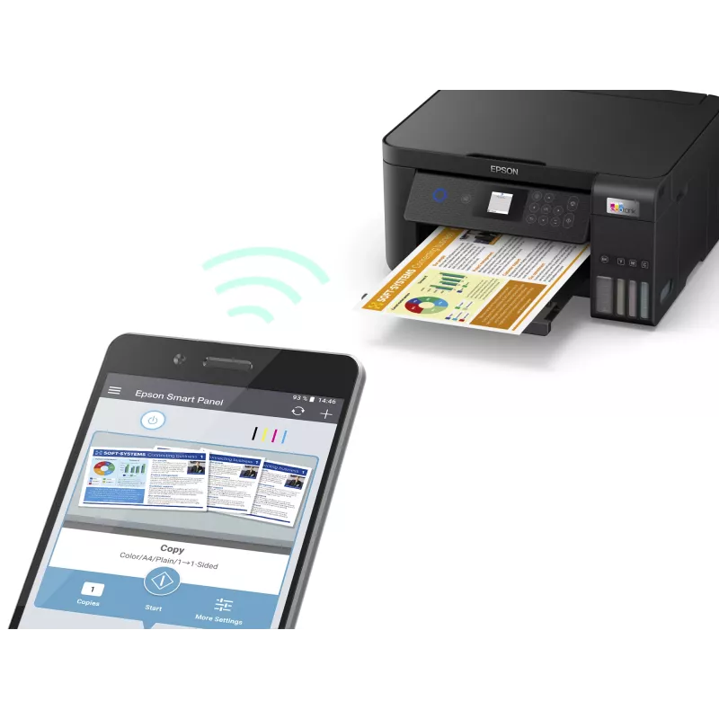 Epson EcoTank ET-2850 A4 multifunkčná WLAN atramentová tlačiareň s nádržkami