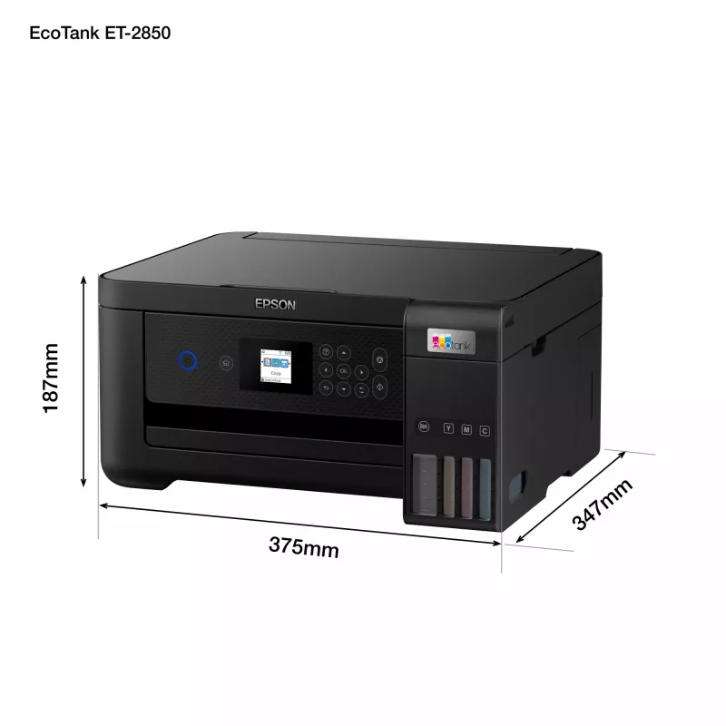 Epson EcoTank ET-2850 A4 multifunkčná WLAN atramentová tlačiareň s nádržkami