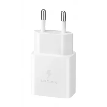 AC Indoor Fast Charger Samsung EP-T1510XWEGEU, USB-C 1-Port, 5–9 V, 1 m kábel, biela