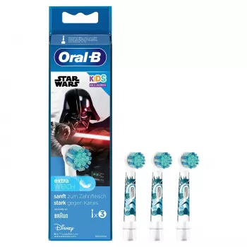 Zubná kefka Oral-B Kids Star Wars 3 ks biela extra mäkká