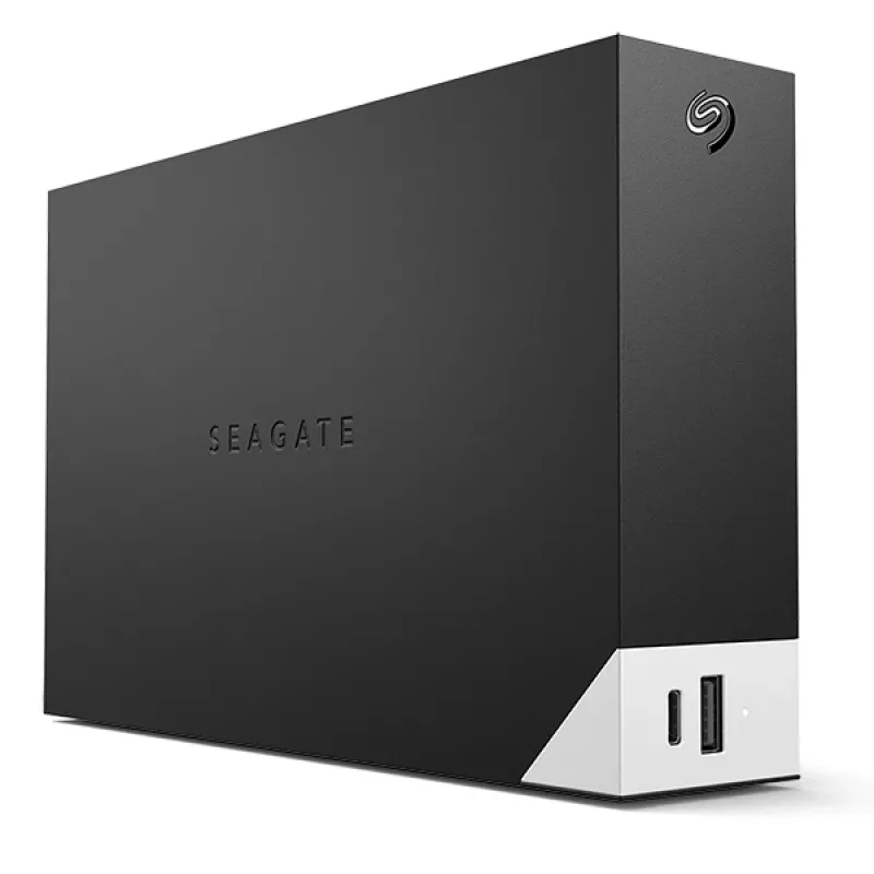 Seagate One Touch HUB externý pevný disk 10 TB USB Type-A / USB Type-C 3.2 Gen 1 (3.1 Gen 1) čierny, sivý