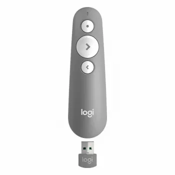 LOGITECH R500 laserový prezentačný ovládač sivý