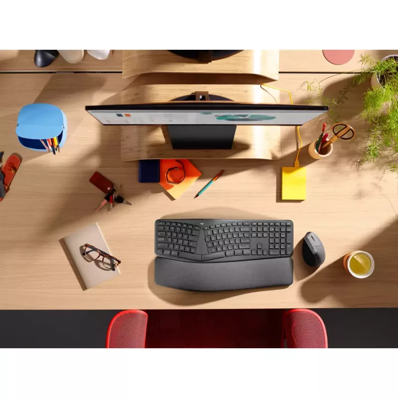 LOGITECH Ergo K860 - bezdrôtová split klávesnica Business Graphite Qwerty Pan Nordic