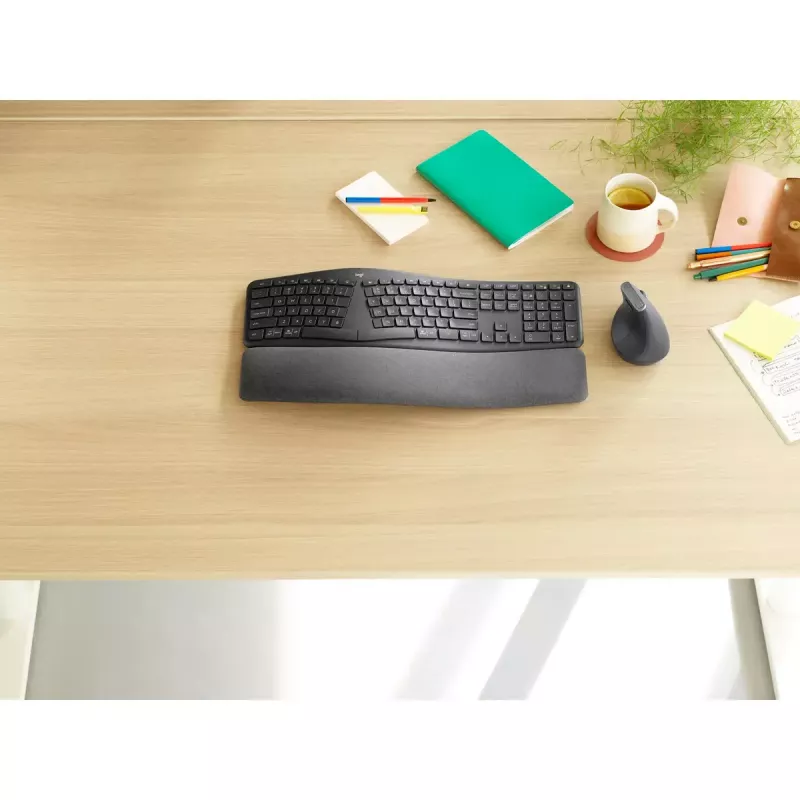 LOGITECH Ergo K860 - bezdrôtová split klávesnica Business Graphite Qwerty Pan Nordic
