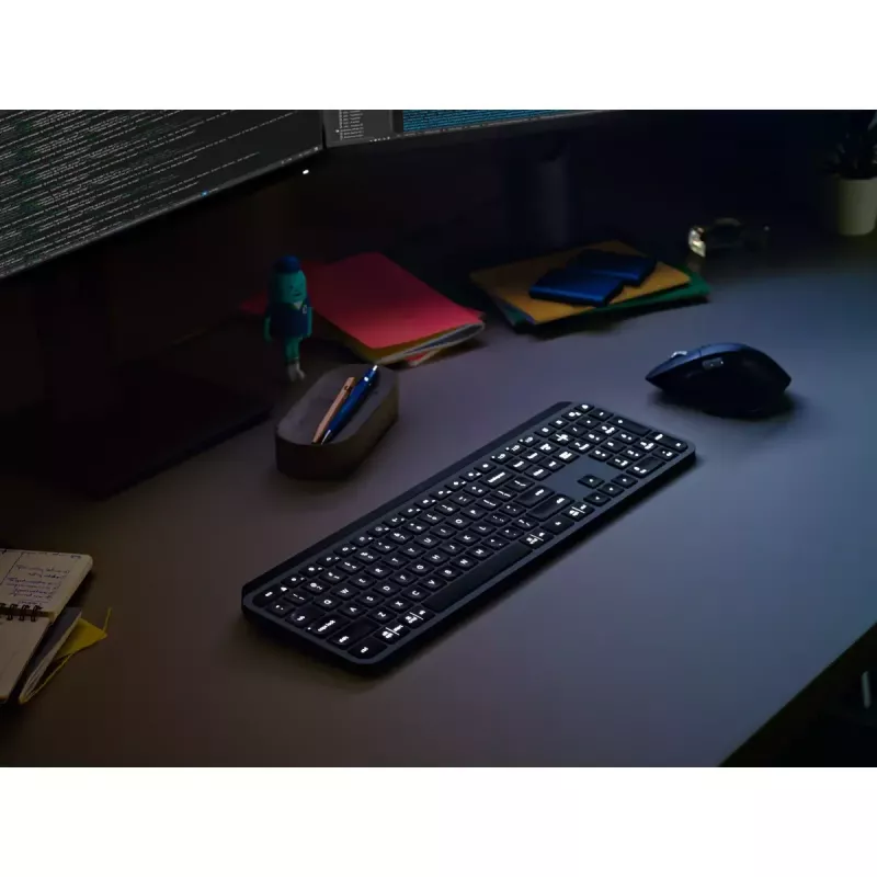 LOGITECH MX Keys For Business - Graphite - dánska/ nórska/ švédska/ fínska Qwerty