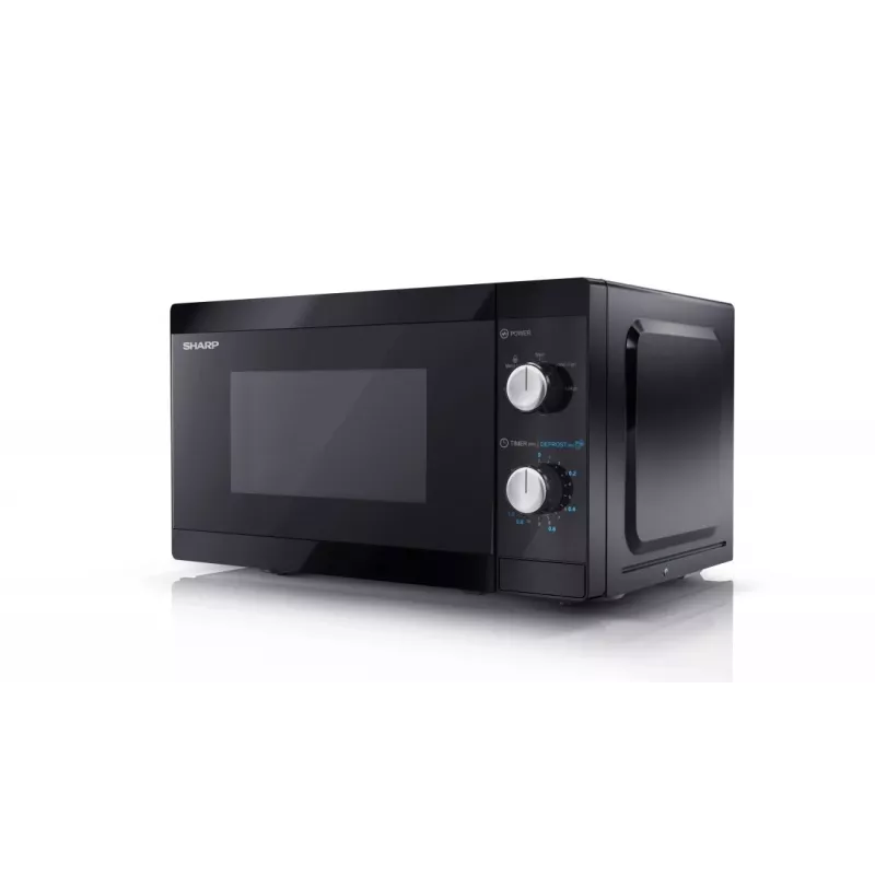 Sharp YC-MS01E-B mikrovlnná rúra čierna solo mikrovlnná rúra na pracovnú dosku 20 l 800 W