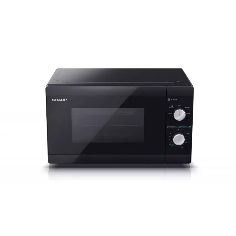 Sharp YC-MS01E-B mikrovlnná rúra čierna solo mikrovlnná rúra na pracovnú dosku 20 l 800 W