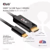 CLUB3D HDMI na USB Type-C 4K60Hz aktívny kábel M/M 1,8 m/6 ft