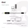 CLUB3D HDMI na USB Type-C aktívny adaptér 4K60Hz M/F