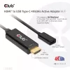 CLUB3D HDMI na USB Type-C aktívny adaptér 4K60Hz M/F