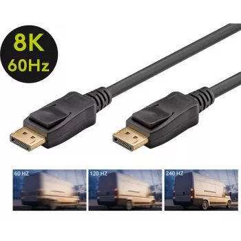 Goobay DisplayPort kábel 58534 2 m čierny