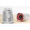 Stolný mixér Bosch VitaPower MMB2111T — 450 W, 0,6 L Tritan nádoba, otočný regulátor, strieborný