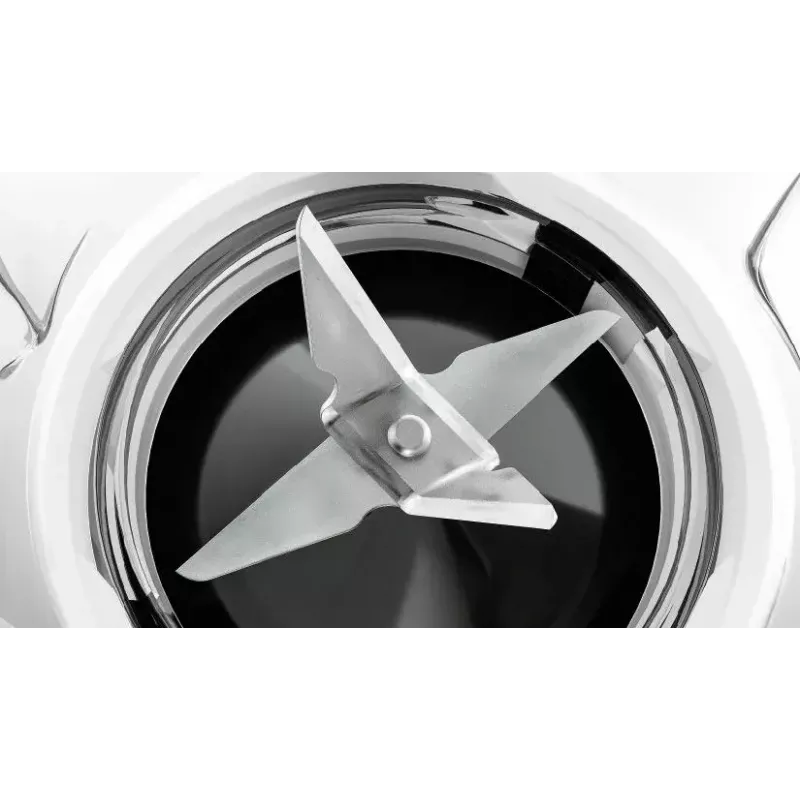 Stolný mixér Bosch VitaPower MMB2111T — 450 W, 0,6 L Tritan nádoba, otočný regulátor, strieborný