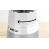 Stolný mixér Bosch VitaPower MMB2111T — 450 W, 0,6 L Tritan nádoba, otočný regulátor, strieborný