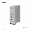Dokovacia stanica CLUB3D CSV-1568 kovové puzdro USB Gen2 Type-C USB Gen2 Type-A HDMI DP VGA RJ45 120W