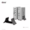 Dokovacia stanica CLUB3D CSV-1568 kovové puzdro USB Gen2 Type-C USB Gen2 Type-A HDMI DP VGA RJ45 120W