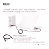 Dokovacia stanica CLUB3D CSV-1568 kovové puzdro USB Gen2 Type-C USB Gen2 Type-A HDMI DP VGA RJ45 120W