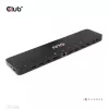 CLUB3D USB Gen1 Type-C Triple Display DP Alt Mode Displaylink Dynamic PD Charging Dock so 120 W napájacím zdrojom