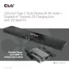 CLUB3D USB Gen1 Type-C Triple Display DP Alt Mode Displaylink Dynamic PD Charging Dock so 120 W napájacím zdrojom