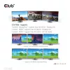 CLUB3D USB Gen1 Type-C Triple Display DP Alt Mode Displaylink Dynamic PD Charging Dock so 120 W napájacím zdrojom