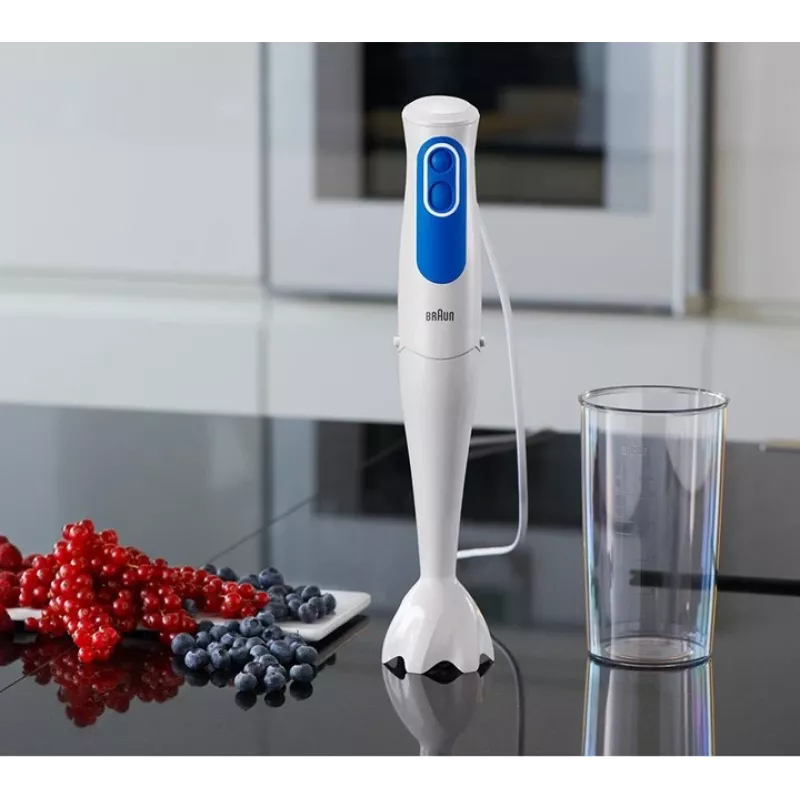 Braun MQ 3000 Smoothie 0,6 l tyčový mixér 700 W modrý, biely