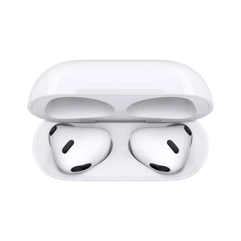 Apple AirPods 3. generácia + MagSafe nabíjacie puzdro hovory/hudba Bluetooth biely