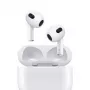 Apple AirPods 3. generácia + MagSafe nabíjacie puzdro hovory/hudba Bluetooth biely