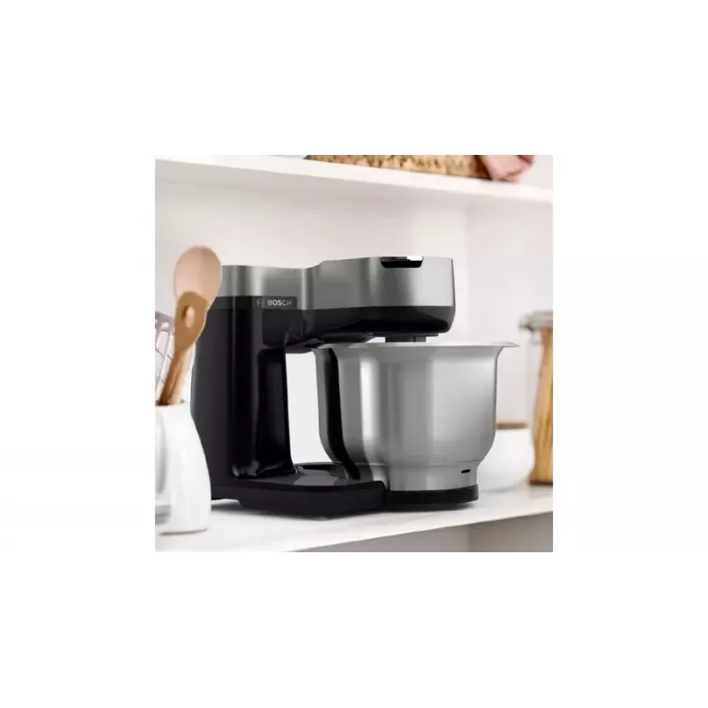 Bosch Serie 2 MUMS2VM00 kuchynský robot 900 W 3,8 l čierna, strieborná
