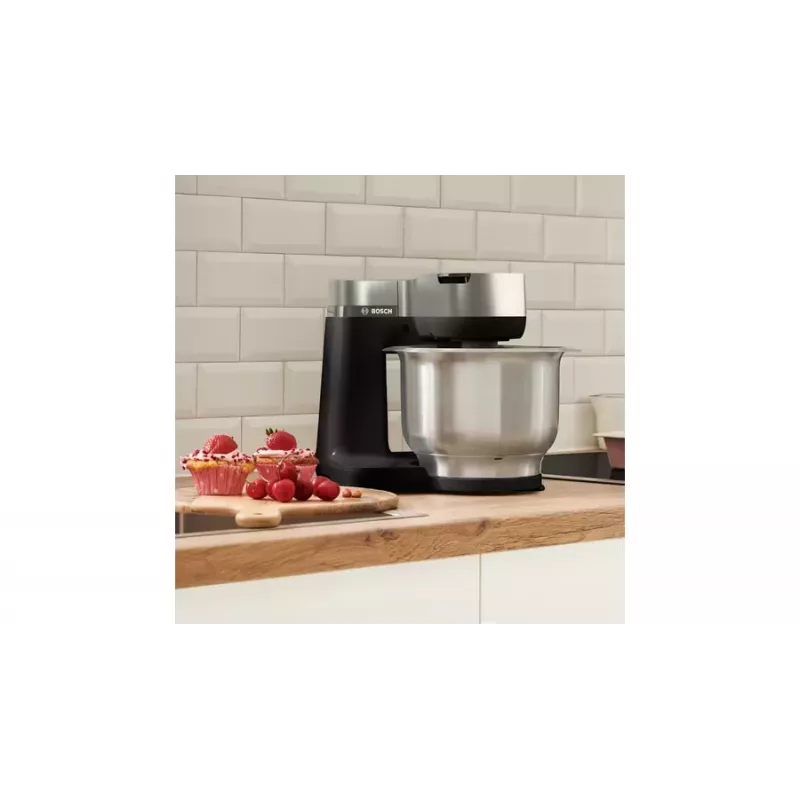 Bosch Serie 2 MUMS2VM00 kuchynský robot 900 W 3,8 l čierna, strieborná