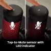 HyperX QuadCast - USB mikrofón (čierno-červený) - červené osvetlenie