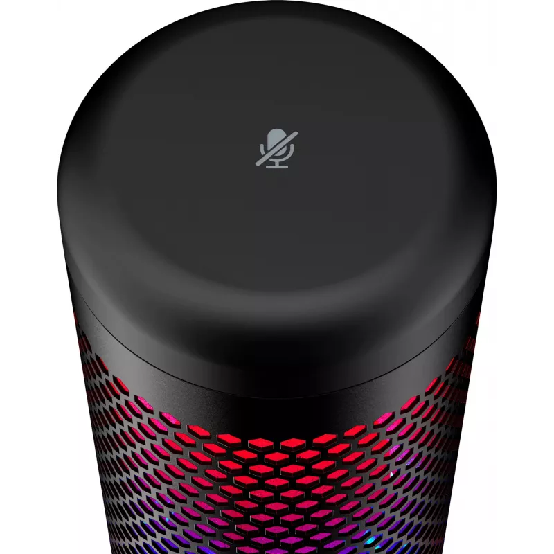 HyperX QuadCast S - USB mikrofón (čierno-sivý) - RGB osvetlenie