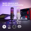 HyperX QuadCast S - USB mikrofón (čierno-sivý) - RGB osvetlenie