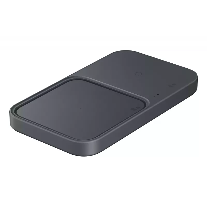 Bezdrôtová USB nabíjačka do interiéru Samsung EP-P5400 — 15 W, sivá, pre smartfón, slúchadlá, smart hodinky
