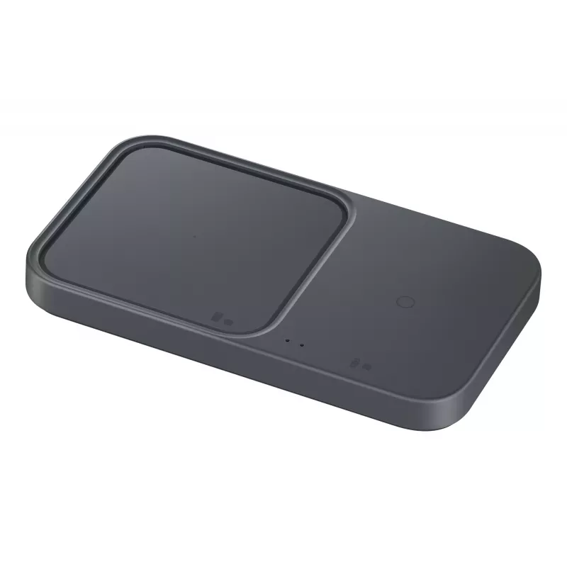Bezdrôtová USB nabíjačka do interiéru Samsung EP-P5400 — 15 W, sivá, pre smartfón, slúchadlá, smart hodinky
