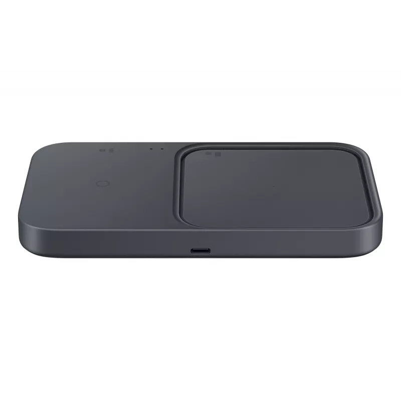 Bezdrôtová USB nabíjačka do interiéru Samsung EP-P5400 — 15 W, sivá, pre smartfón, slúchadlá, smart hodinky
