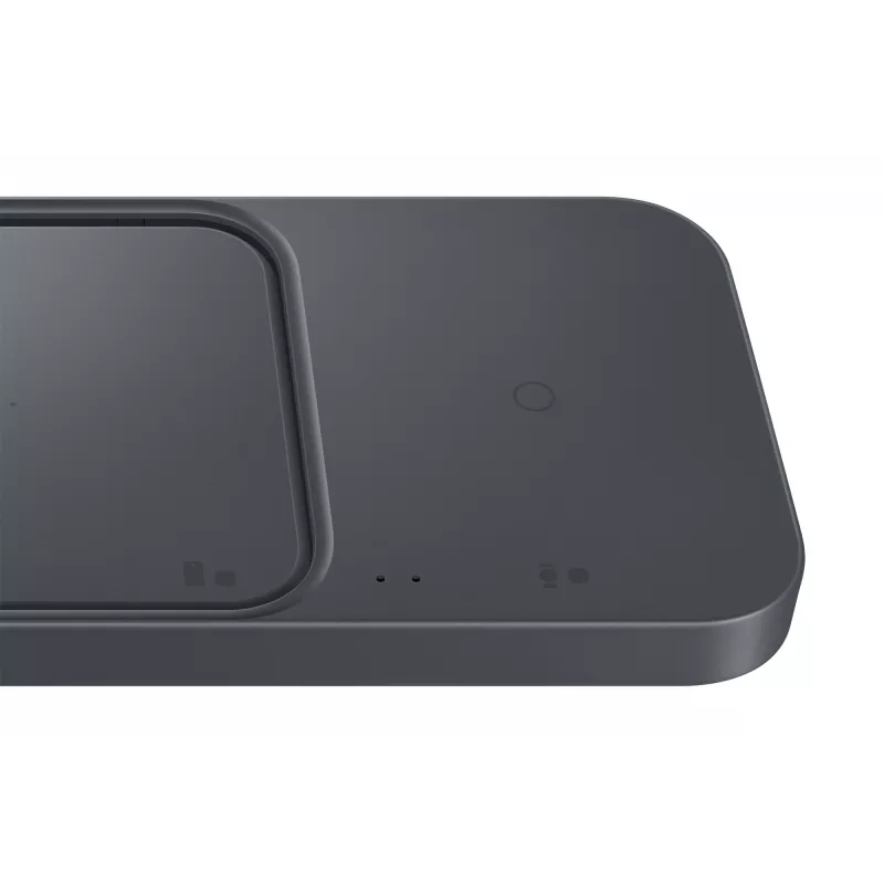Bezdrôtová USB nabíjačka do interiéru Samsung EP-P5400 — 15 W, sivá, pre smartfón, slúchadlá, smart hodinky