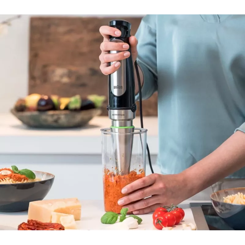 Braun MQ 7000X 0,6 L tyčový mixér 1000 W čierna, saténová oceľ